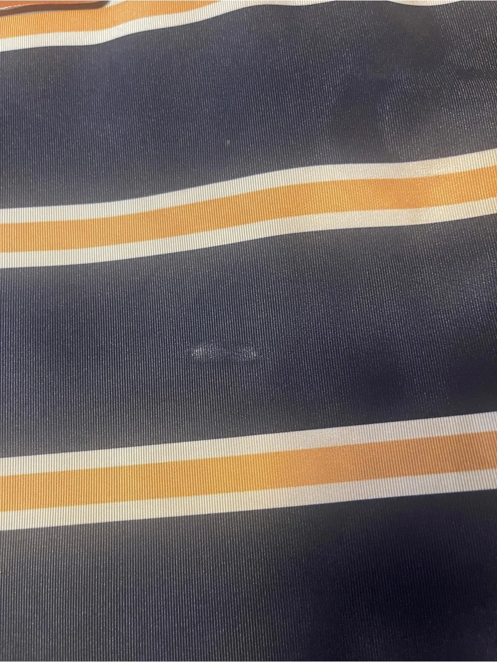 Kate‎ Spade Navy & Tan Striped Tote